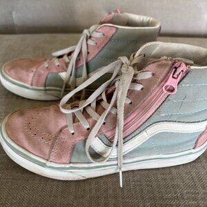 Vans Sk8-Hi Reissue Side Zip.  Kids Size 3.